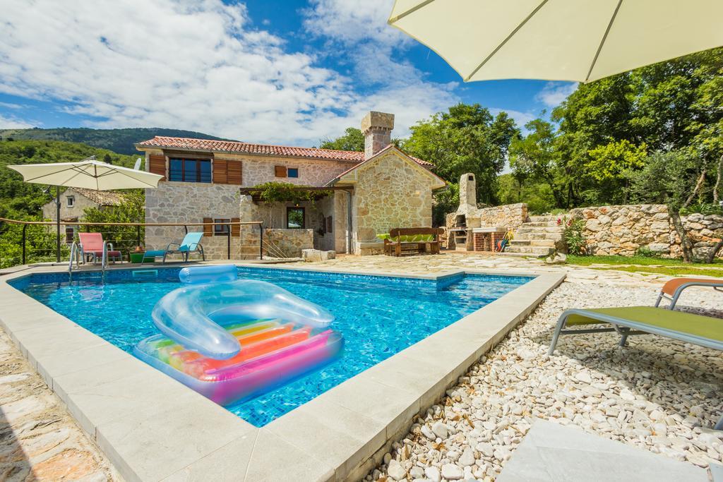 Villa Ivanini Brseč Esterno foto